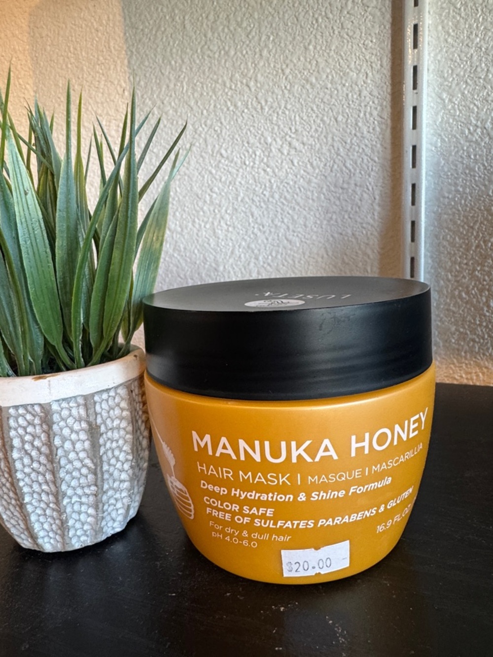 Deep Hydration & Shine Hair Mask -MANUKA HONEY